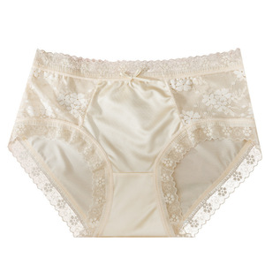 <span class=keywords><strong>Slip</strong></span> estivi comodi in pizzo da <span class=keywords><strong>donna</strong></span> mutandine a vita media alta <span class=keywords><strong>eleganti</strong></span> pantaloni in maglia poliammide di tutti i giorni Logo XL - Product Image 5