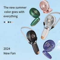 Mini ventilateur portable pliable à faible bruit et durable à trois vitesses de haute qualité pour l'extérieur/voiture/hôtel