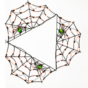 รู<span class=keywords><strong>ป</strong></span>แบบใหม่3PK 60L แมงมุมพลาสติกเว็บแสงตามฤดูกาลสำหรับการตกแต่งฮาโลวีน - Product Image 4