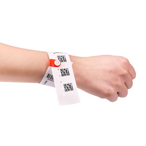 سوار معصم طبي tyvek مقاوم للماء مقاوم للحرارة المباشرة سوار معصم حراري - Product Image 2