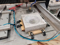Machine de gravure CNC 1212 1325, routeur CNC 1300*2500mm, machine de gravure CNC 3D pour pierre, marbre, granit, gravure sur granit, roche, marbre