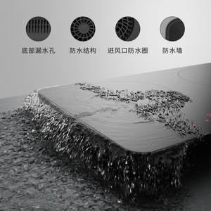 Table de cuisson à induction Midea à double brûleur 3500W, commande tactile, panneau en verre noir pour usage en cuisine - Product Image 4