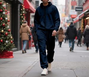 Conjuntos Deportivos Personalizados con Logotipo del Fabricante, Ropa Deportiva, Ropa de Entrenamiento, Chándal Cómodo para Hombre, Trajes Deportivos para Hombre - Product Image 3