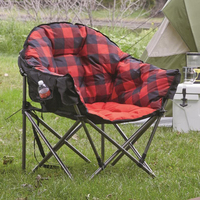 Chaise pliante rembourrée robuste personnalisable Rouser OEM – Confort et personnalisation pour les fournitures d'extérieur