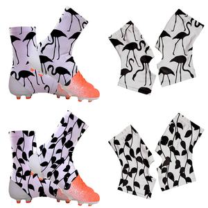 La tacchetta personalizzata pura copre la tacchetta da Football americano di colore bianco nero con tacchetta bianca personalizzata copre il calcio americano - Product Image 2