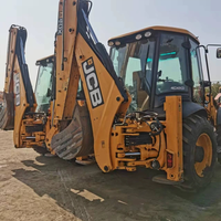 Chargeur rétrocaveuse Jcb 4cx d'occasion japonais original prêt à la vente avec bon état à vendre