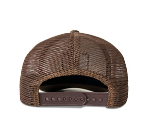 Casquettes Trucker en Coton Structuré à 5 Panneaux avec Écusson Frontal Marron – Qualité Supérieure, Bicolore, Populaire, Nouvelle Collection 2026 - Product Image 2