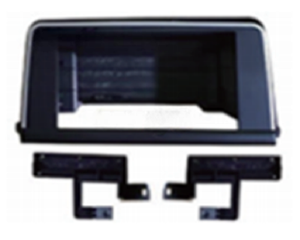 XTRONS Android Car Multimedia Player Bisel específico para BMW X5 2014-2017 NBT Matte Black 9 pulgadas - Product Image 1