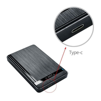 Casing Hard Drive Eksternal Desain Geser 2.5 Inch SATA ke USB 3.0 Tipe C untuk Laptop