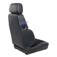 Sièges de course en cuir PU noir de haute qualité, réglables, style sport, pour simulateur, pour voitures Toyota, BMW, Honda