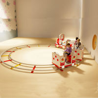 Train électrique miniature pour enfants le plus populaire de 2025 avec circuit alimenté par batterie pour parcs et écoles