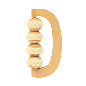 Gua Sha massaggiatore di legno per tutto il corpo tessuto molle strumento di <span class=keywords><strong>massaggio</strong></span> Anti-Cellulite linfatica di drenaggio di legno terapia rullo per - Product Image 1