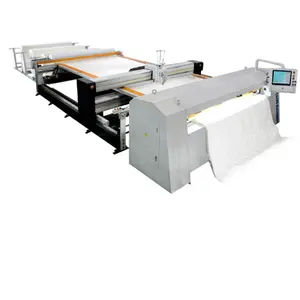 SS-2000S-HC mesin quilting berkelanjutan jarum tunggal terkomputerisasi kualitas bagus untuk selimut kasur seprai