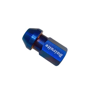 Écrous <span class=keywords><strong>de</strong></span> <span class=keywords><strong>roue</strong></span> <span class=keywords><strong>antivol</strong></span> en titane M12 M14 à extrémité ouverte pour pièces automobiles - Product Image 1