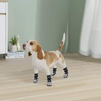 Chaussettes de luxe tricotées antidérapantes pour chiens, résistantes à l'usure, pour l'extérieur, pour pavés chauds, bottines antidérapantes pour animaux de compagnie, design respirant, légères