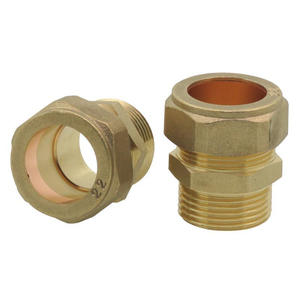 Áp suất thấp ống đồng thau phụ kiện nén ferrule cho kết nối nước - Product Image 2