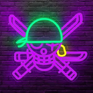 Letreiro Neon de Caveira LED Regulável para Salão de Tatuagem, Boate, Garagem, Bar, Quarto, Quarto de Adolescente, Decoração de Parede para Casa, Presente - Product Image 1