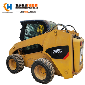 รถตักล้อยาง CAT 246C มือสอง สำหรับงานก่อสร้าง สวน ไร่นา งานเทศบาล และงานวิศวกรรม  ขาย - Product Image 1