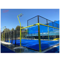 Fournisseur professionnel de terrains de padel de haute qualité, couleur personnalisée, durable, extérieur, intérieur, panoramique