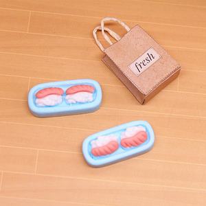 Accessoires de pâtisserie en résine pour maison de poupée miniature en 3D, simulation de nourriture, macarons, <span class=keywords><strong>dim</strong></span> sum, gâteaux, biscuits - Product Image 5