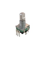 Potentiomètre rotatif à film de carbone RD117 11 mm, bouton métallique, axe 5.1-250K, tolérance 20 %, soudable, 50 V AC/10 V DC pour l'audio
