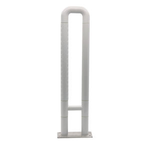 לבן חדר אמבטיה ניילון ציפוי יד מעקה שרותים לתפוס בר נכה - Product Image 1