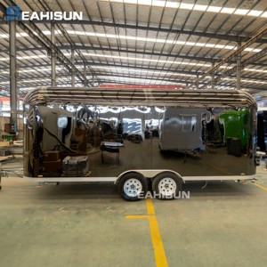 Camion de restauration rapide mobile en acier inoxydable, entièrement équipé, pour la vente de burgers glacés personnalisés aux États-Unis et en Allemagne - Product Image 4