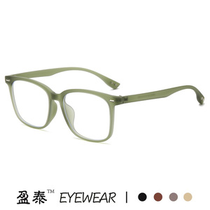 กรอบแว่นตาทรงสี่เหลี่ยม TR90 ป้องกันแสงสีฟ้า สำหรับทุกเพศ เลนส์ใส - Product Image 3