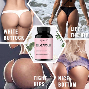 Capsules d'agrandissement des hanches BBL à base de plantes sans sucre naturel OEM/ODM pour adultes, rend les hanches fermes et élastiques, avantages éclaircissants pour la peau - Product Image 5