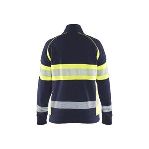 BLAKLADER - 350511588933XS Sweat-shirt haute visibilité pour femme Bleu marine/jaune-EAN 7330509894194 HI-VIS WORKWEAR - Product Image 2