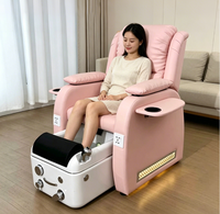 Canapé de beauté pour les pieds, modèle star d'Internet, chaise de bain de pieds électrique réglable, canapé intégré pour la santé et le massage des pieds