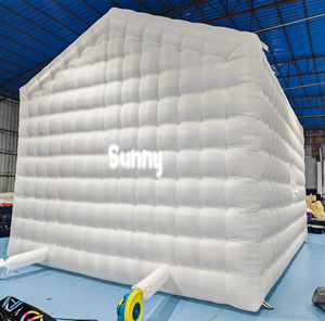 Tente de discothèque mobile gonflable en forme de cube d'air blanc commercial, tente de discothèque LED, équipement de <span class=keywords><strong>location</strong></span> de fête pour événements - Product Image 6