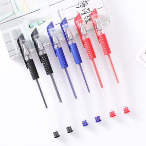 ปากกาลูกลื่นเจลราคาส่งถูกที่สุด X1011-2 พร้อมโลโก้สั่งทำ ขนาด 0.5 มม. สีน้ำเงิน ปากกาพลาสติก ปากกาเจลสำหรับโปรโมชั่น - Product Image 5