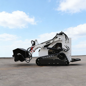 Minicargadora de orugas diésel Somate de fabricante chino, alta eficiencia, motor EPA de 15.7kW, cucharón de 0.2m, 2 años de garantía, 950kg - Product Image 1