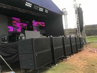 Altavoz profesional LA25 dual, 5 pulgadas, resistente al agua, equipo de sonido, amplificador
