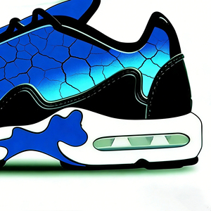 Baskets de course à lacets rayées <span class=keywords><strong>TN</strong></span> Plus de haute qualité avec coussin d'<span class=keywords><strong>air</strong></span> et empeigne en maille pour le basketball – Chaussures de sport confortables - Product Image 2