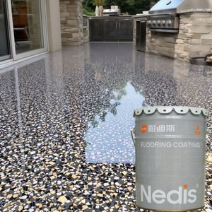 Bisphenol Liquid AB Clear Epoxy Adhesive for Flooring Coating - Product Image 1