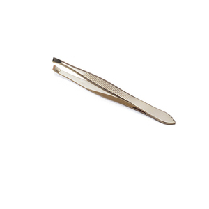Pinzas de Cejas Profesionales de Acero Inoxidable con Logotipo Personalizado, Instrumentos de Belleza, Venta al Por Mayor - Product Image 3