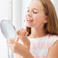 Ensemble de beauté lavable à faire soi-même, jouets d'imitation pour filles, trousse de maquillage, princesse, maquillage, jouet de maquillage pour enfants avec accessoires de déguisement