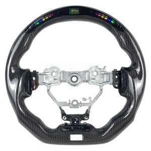 Volant de voiture en fibre de carbone véritable avec affichage LED de vitesse et régime moteur, à fond plat, pour Lexus ES NX <span class=keywords><strong>RS</strong></span> IS 2015-2024 - Vente chaude - Product Image 6