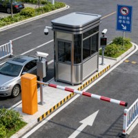Barrière de sécurité automatique intelligente pour allée de stationnement, barrière de circulation pour parking