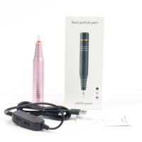 Groothandel Nagelset Set Boor Manicure Machine Sterke Efile Elektrische Professionele Polijstpen Handvat Nail Boor Usb