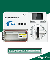 Machine de laminage sous vide entièrement automatique K18 Edge avec pompe pour la réparation et la remise à neuf des écrans LCD Samsung iPhone