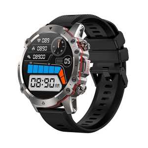 Nouvelle montre intelligente de dropshipping 2023 AK56 Boîtier en alliage Bracelet en acier inoxydable Écran HD de 1,43 pouce Montre intelligente de fitness OEM pour hommes - Product Image 4