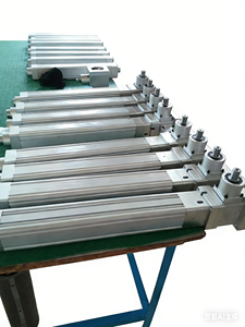 Actionneur pneumatique robuste 900N 12V, actionneur linéaire neuf, structure de cylindre à piston en alliage d'aluminium, engrenage moteur - Product Image 3