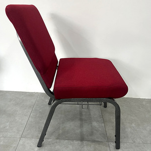 Venta Directa de Fábrica, Silla de Alta Calidad Tapizada en Tela con Marco de Madera para Banquetes, Eventos, Exposiciones e Iglesias - Product Image 1