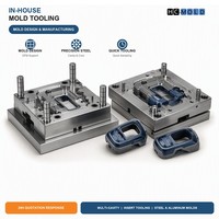 Moulage par injection multi-prises tout-en-un pour boîtiers électroniques, outillage, finition et assemblage