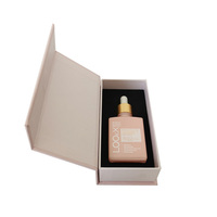Emballage personnalisé de luxe pour cosmétiques, parfums, huiles essentielles, boîte-cadeau en carton magnétique