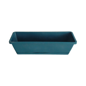 Bac de plantation rectangulaire en plastique version fine Hollen avec trous de drainage pour balcon et jardin domestique (fleurs et légumes) - Product Image 3