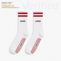 Chaussettes de Pilates pour femmes en tricot de qualité supérieure avec logo personnalisé OEM, respirantes, antidérapantes, avec grip sur le bord, pour les activités sportives d'été et le yoga